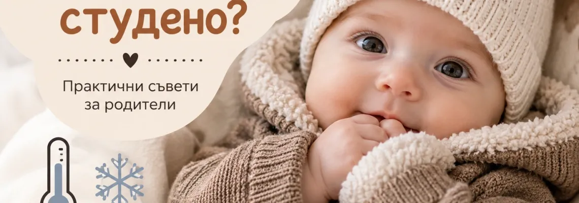 Как да разберем дали на бебето му е студено?