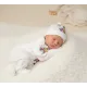 Бебешки комплект за новородено от 5 части с мече