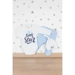 Комплект за изписване Little Star в син цвят с 5 части