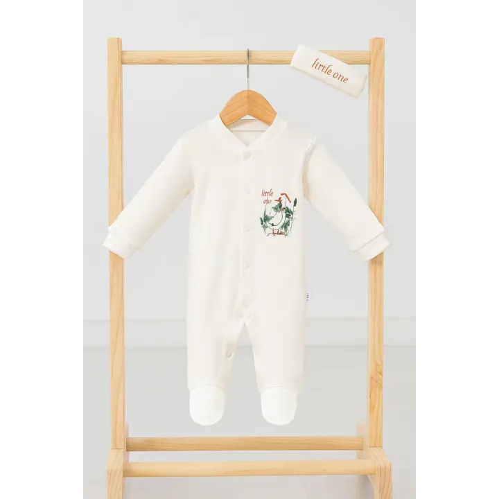 Бебешки ромпър Little One с лента за глава