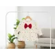 Бебешки комплект от 3 части с туника, клин и лента за глава с панделка