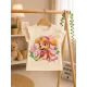 Бебешка тениска Paw Patrol със Скай в прасковен и кремав цвят Бебешка тениска Paw Patrol със Скай в прасковен и кремав цвят