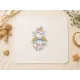 Бебешка памучна пелена с щампа на еднорог 80 x 90 см