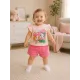 Бебешки комплект с тениска и къси панталонки, Paw Patrol със Скай и Еверест