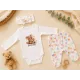 Бебешки комплект Best Friend от 3 части с боди, ританки и лента за глава