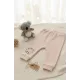Бебешки памучен рипсен клин с коала в розов цвят