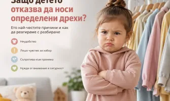 Защо детето отказва да носи определени дрехи?